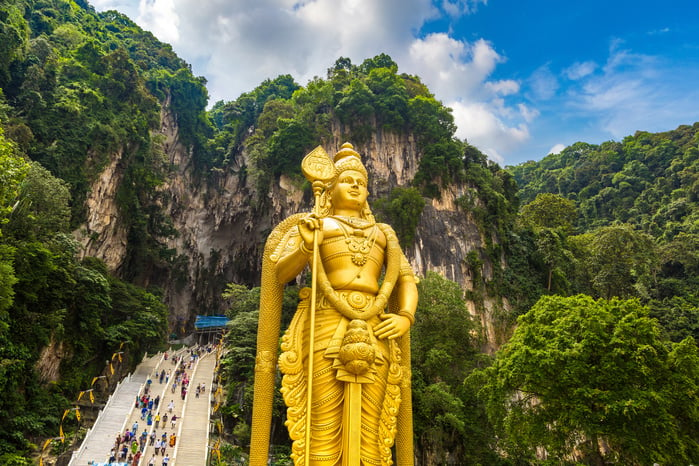 Batu cave in Kuala Lumpur